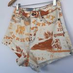 BDG Urban Outfitters Graphic Print Pitched Waist Short Size 27 Photo 7