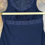 R & M Richards Navy 2-piece Dress Lace Jacket 18W Photo 13