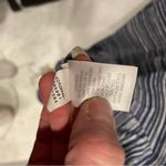 Cute flowy navy stripe short sleeve J. Jill dress casual pool brunch pockets Blue Photo 4