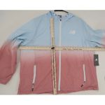 New Balance Women Colorblock Ombre Hooded Windbreaker Jacket Size 3X Photo 7