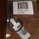 Green Chrome Diopside And White Zircon Sterling Silver Ring (Size 9) Photo 14