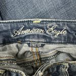 American Eagle Stretch Skinny Denim Jeans Size 0 Long Photo 5