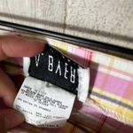 A Byer Vintage Y2K A.Byer Plaid Pink Yellow Mini‎ Skirt Womens Size Small Photo 3