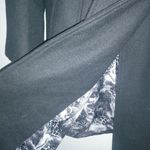 Guess  L Full Length Logo Lined Pea Coat Double Breasted Belted Wool in Black Photo 8