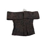 LPA Revolve -  Amara Corset Top in Brown & Black Photo 2
