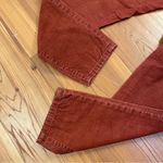 London Jean Women’s Burnt Rust Orange Corduroy Pants 10 Short Mid Rise Stretch Size undefined Photo 5