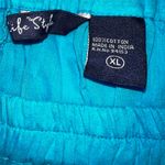 Lifestyle Blue Tiered Skirt Women’s XL | 100% Cotton Boho Peasant Style Photo 1