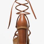 Michael Kors New!  Vero Leather Platform Sandal‎ Sz 7.5 $195 Photo 2