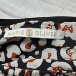 Marie Oliver Maxi Skirt Leopard Print Ruffle Hem Silk Bohemian Size 6 Photo 1