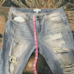 Cello  Jeans Distressed Mid Rise Light Wash Boyfriend Denim Women’s 11 Ripped Y2K Photo 11