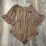 Reverse  Floral Print Romper  boho style Photo 0