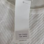 Calvin Klein NWT Ribbed Long Sleeve Riveted Lace Up Detail Sweater Size Small Photo 5