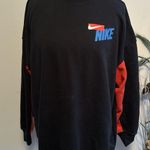 Nike Women's Get Fit Black/Red/Blue Training Sweatshirt Size Large Photo 0