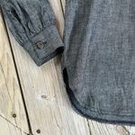 IB Diffusion Women's Vintage Western Shirt Grey And Black Size 8 Gray Photo 3