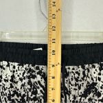 Club Monaco  Joggers Pants Abstract Pattern 100% Silk  Womens 6 Black Photo 5