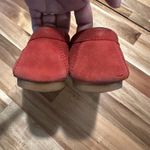 Coach  Fredrica Nubuck Red Suede Loafers Women’s 7B Photo 10