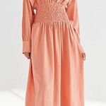 Free People orange long dress as seen on Brandy Photo 0