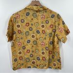 Marine layer Ma­rine Lay­er Daydream Short Sleeve PJ Top Retro Hibiscus Photo 8