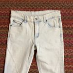 Cheap Monday  LIGHT WASH RIPPED KNEE SKINNY JEANS Photo 2