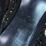 ZARA Basic Laser Cut Peep-Toe Lace-Up Heels - Size 40 Photo 8