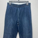 Soft Surroundings Pull On Elastic Waist Dark Wash Womens Pants Jeans Size Medium Photo 2