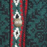 L.L.Bean Nordic Cotton Cardigan Sweater Medium Photo 4