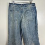 Free People  Curvy Misfit Flare Jeans in Wash Little Rascal Size US 31 Photo 8