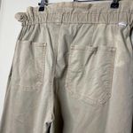 Mother The Yoyo Ruffle Greaser Ankle Tan Khaki Pants Paper Bag Waist Size 34 Photo 10