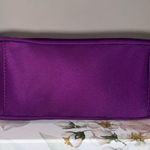 Henri Bendel Purple Crossbody Bag with Gold Accents Photo 1