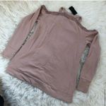 joe's jeans NWT cold shoulder terry top Photo 7