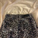 PacSun Skirt Denim Cheetah Print Photo 1