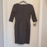 White House | Black Market  Dress Size 4 Slimming Wrap Waist Shimmer Striped Photo 3