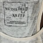 Free People  Irma Burnout Drape Flowy Cream Tank Photo 2