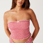 frankie's bikinis Frankie’s Bikinis St. Jean Strapless Bikini Top XS Photo 0