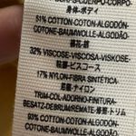 Free People  Eden Textured Short Sleeve Shirt Sun‎ Yellow L Photo 12