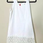 Ruby Ribbon Women's Size Small White Lace Long Tank Top Tunic Extender Basic Photo 0