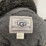 UGG  Quilted Full Zip Hoodie Sweatshirt Jacket Thumbholes Cozy Gray size Small Photo 8