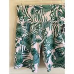 Gottex  Pastel Pink Tropical Palm Active Biker Shorts Phone Pocket Small NEW NWT‎ Photo 1