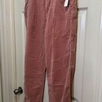Women’s Pilcro Anthropologie The Breaker Corduroy Pants Coral Size 31 NWT Pink Photo 2