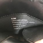 Gianni Bini  Black Leather Platform Ankle Boot Bootie Lug Sole Sneaker Sz 6.5 New Photo 7