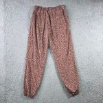 PINK - Victoria's Secret  Leopard Print Jogger Pants Women XS Elastic Drawstring Photo 1