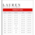 Lauren Ralph Lauren Multicolor Slimming Fit Shirred Tankini Top Blue Size 4 Photo 6