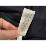 Alex Evenings  Off-the-Shoulder Jersey Gown Slit Maribou Feather Trim Navy 14 NEW Photo 9