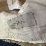 Seventy Y2K Cream and Tan Silk Midi Skirt L White Size L Photo 6