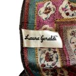 Vintage Laura Geraldi Metallic Accent Scarf Silver Photo 3