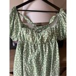 Princess Polly C59  NWT Let's Dance Mini Dress Green Floral Size 12 Photo 7