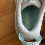 HOKA One Womens 7.5 Unisex U Bondi B3 Oat Milk Succulent Green Shoes Photo 2