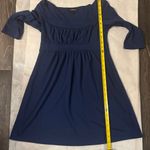 AGB Navy Dress Mini Dress 4P Petite Corporate Siren Casual Preppy Classic Indie Blue Photo 9