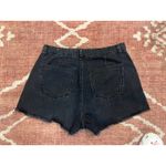 ZARA  Denim Wrap Skirt Black Medium Photo 3
