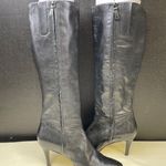 Nine West Women's Black Leather Boots/Shoes Heel 3" Size 8.5B SKU 5884 Photo 8